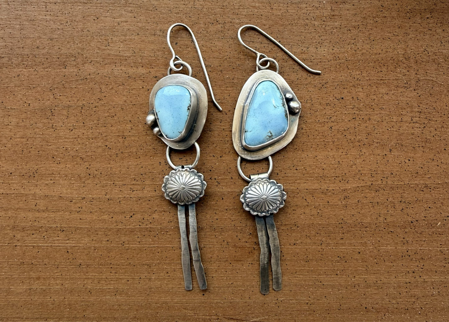 Lavender Mine Turquoise Western Earrings