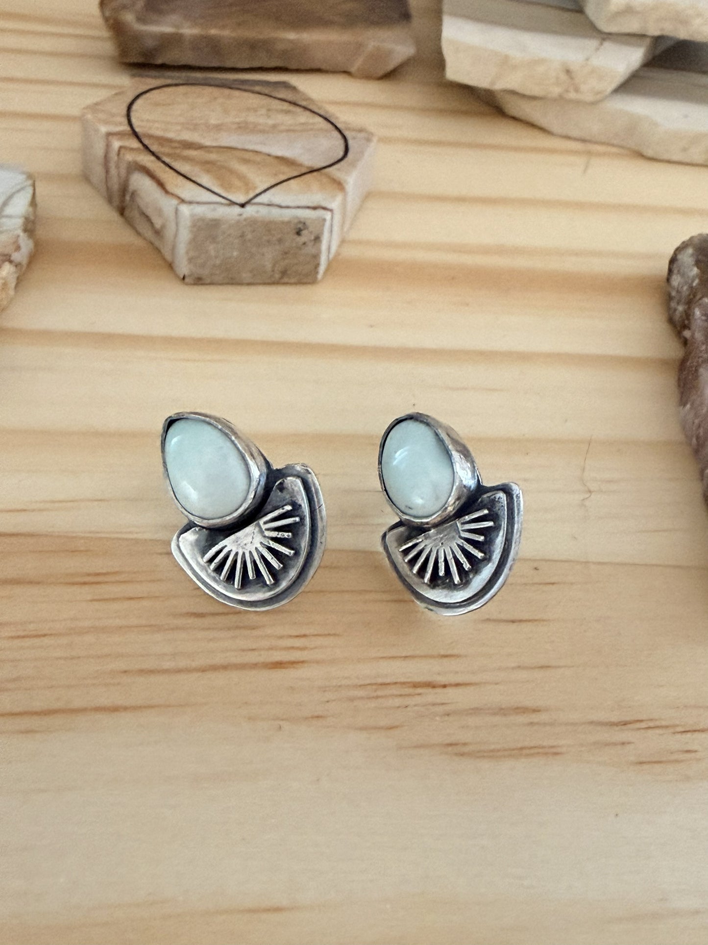 Paloma Turquoise Sterling Silver Earrings